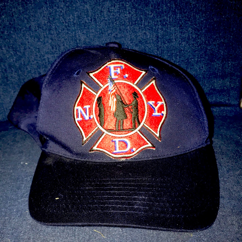 NYFD Baseball Cap WEmblem New York Fireman Collectible Cap